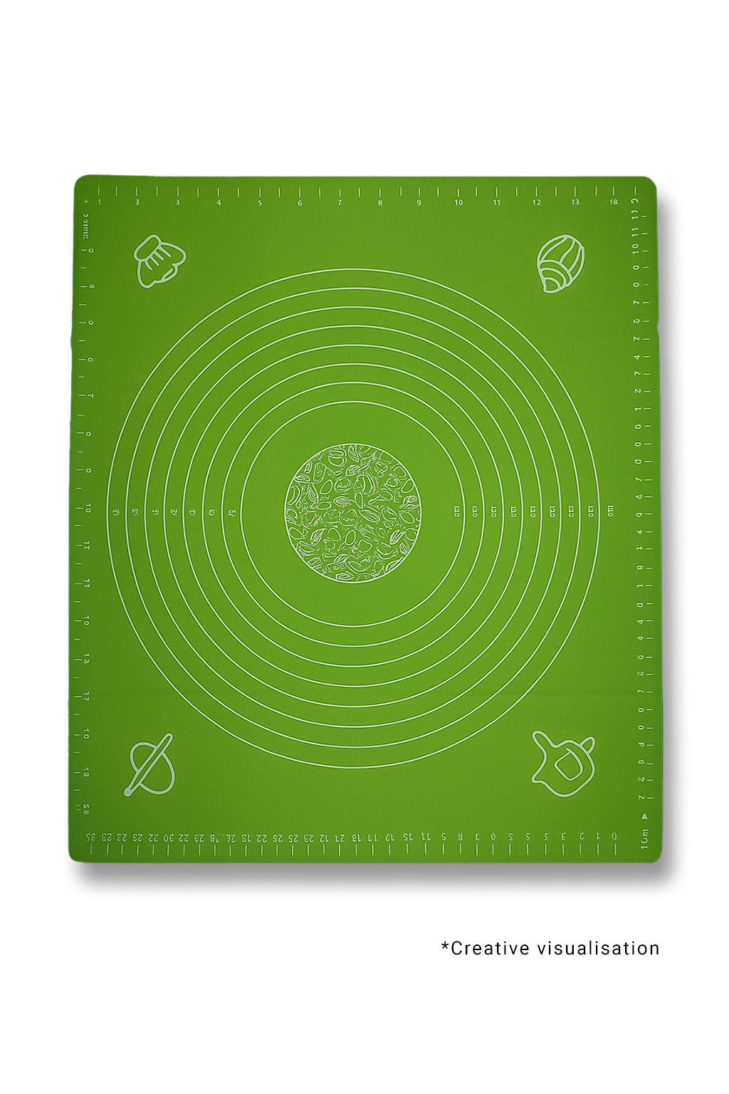 Green Precision Soap Mat