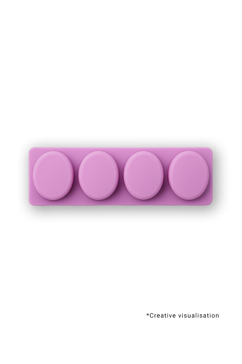 Oval-4 Silicone Soap Making Mould