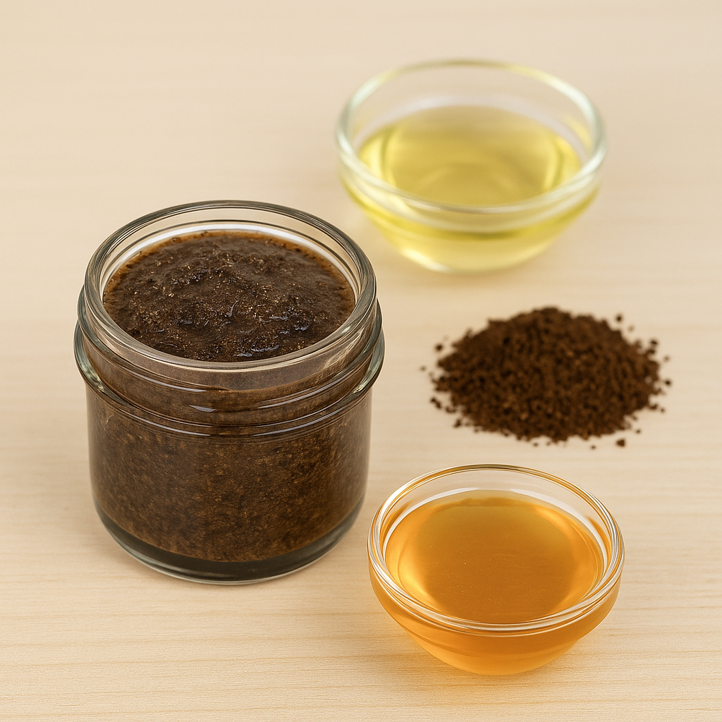 DIY Coffee & Honey Face Scrub – Natural Skincare Recipe